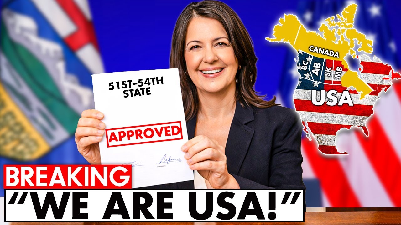 Western Provinces OFFICIALLY ANNOUNCED to Become 51st–54th State—Canada in Chaos!