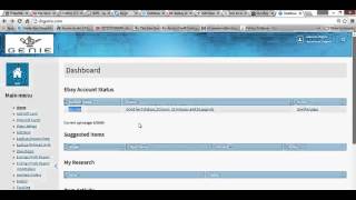Registered for DsGenie and now set up API with eBay and first DsGenie Login