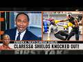 Stephen A. LAUGHS At Claressa Shields After KO’D By Male Sparring Partner LEAKED Footage..