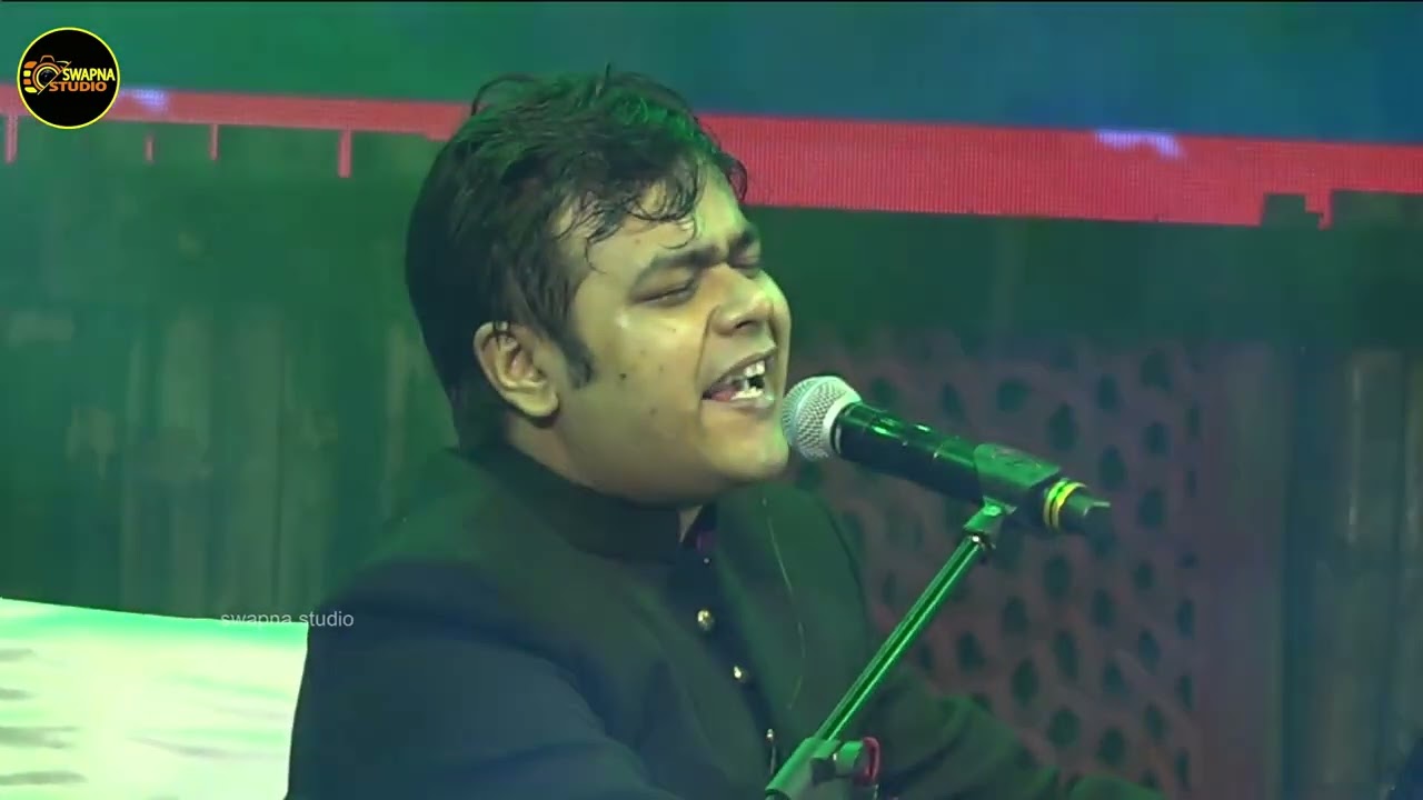 Baje Go Bina      Jimut Roy Live Stage  Bengali movie  Song Tabla Pritam Chakraborty