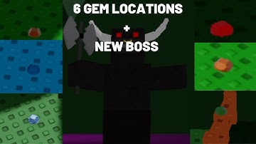 6 GEM LOCATIONS + NEW BOSS.. (Roblox Control Army Simulator)