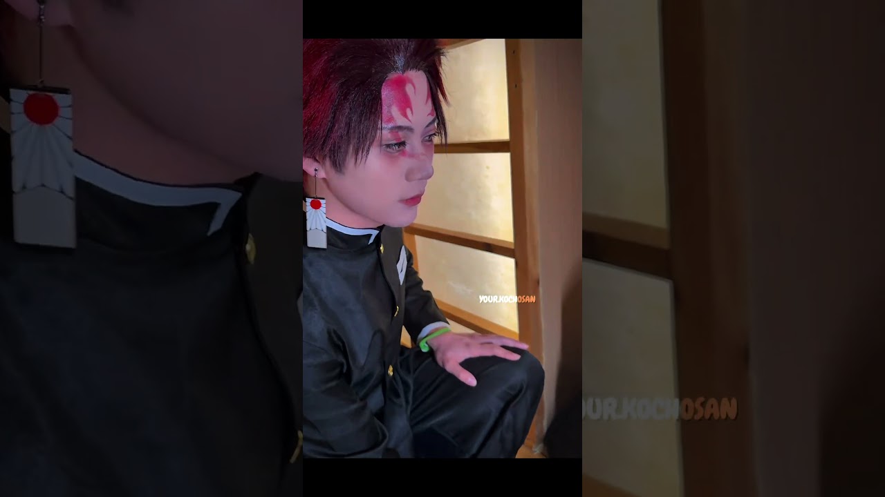 RIP Michael Kibutsuji😂😂 #cosplay #animegameycosplay #demonslayer #fypシ゚viral #shorts #trending #fy