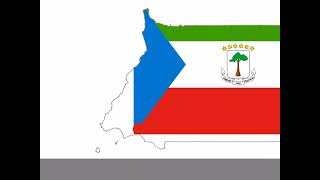Equatorial Guinea Flag Map Speedpaint