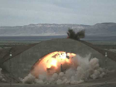 How does a bunker buster work?