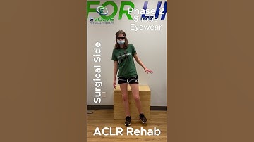 How To Safely Assess Dynamic Knee Stability In Early ACL Reconstruction Rehab | Strobe Eyewear