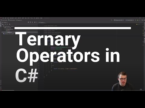 ternary operator without assignment c#