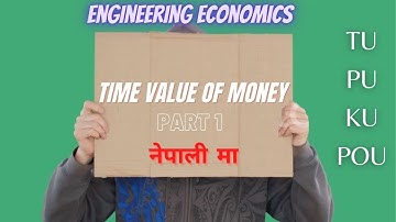 Time Value of Money Part 1 //  Engineering Economics  // Full Nepali Tutorial // IOE, KU, PU, PoU //