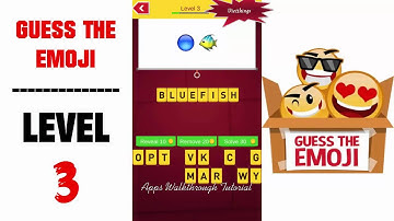 Guess The Emoji Level 3 - All Answers - Walkthrough ( By GMonks Entertainment )