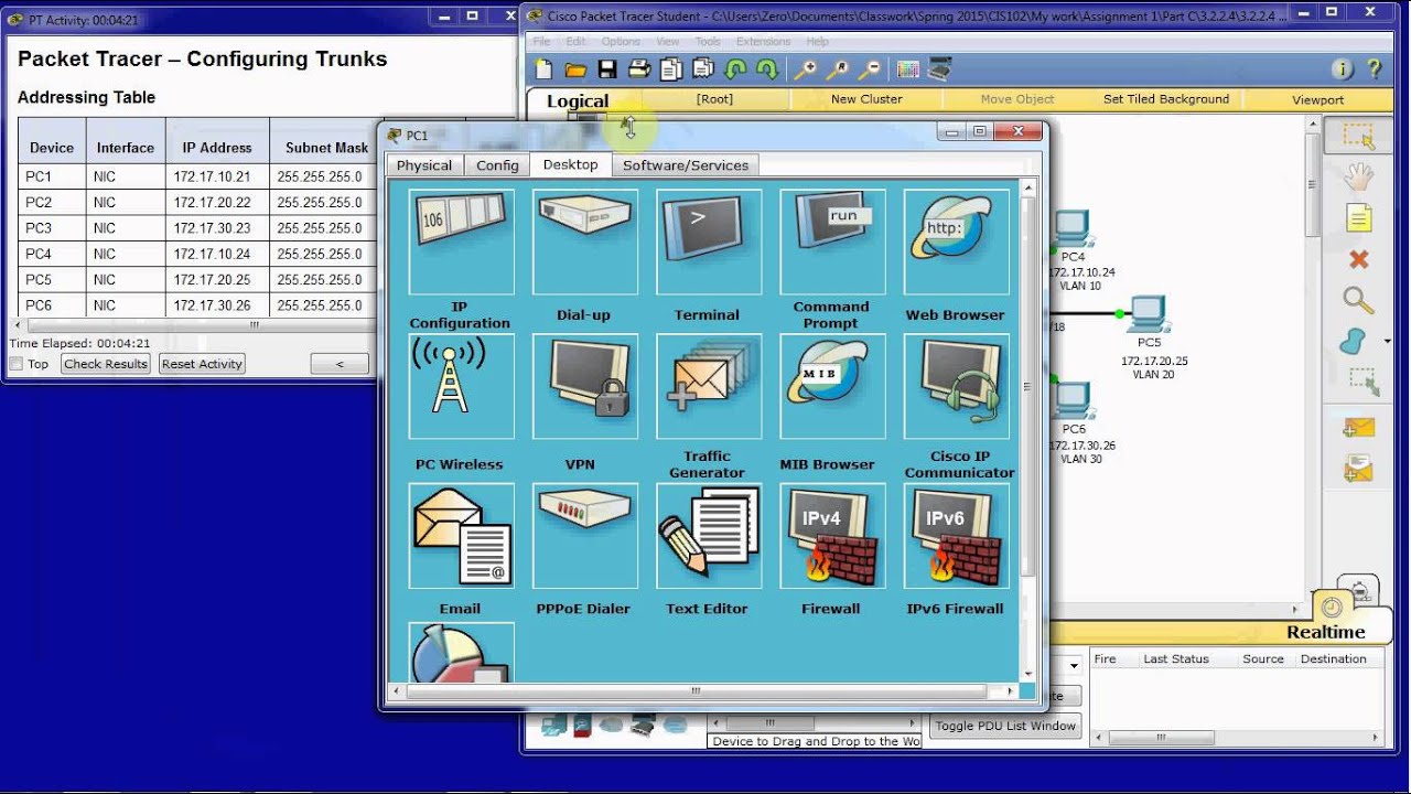 packet tracer activity packet tracer activity