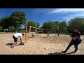 My first volleyball competition, game № 2 (set №1)
