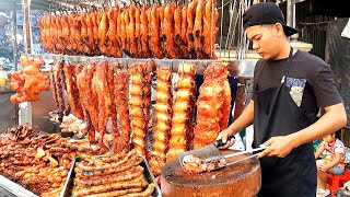 Which One You Love to Eat? Grill Duck, Pork, Chicken, Intestine, Braised Pork & More