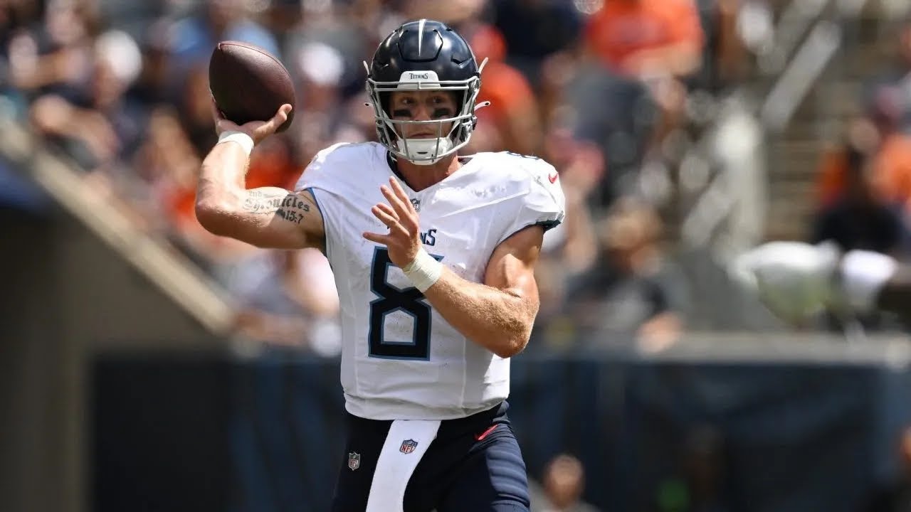 Will Levis First Career Interception | Titans vs Steelers | November 2, 2023