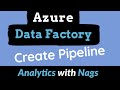 Create Your First Pipeline in Azure Data Factory | ETL/ELT/Data Integration in Azure - Tutorial(2)
