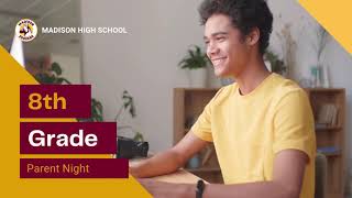 2021 8th Grade Parent Night
