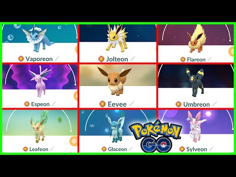 How to get all Eevee evolutions in Pokemon Go - Quora