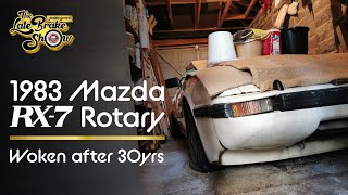 RX7 Barn Find  rare Mazda rotary survivor