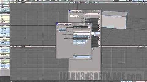 Lightwave Tutorial -002- Box Tool (Part 2)