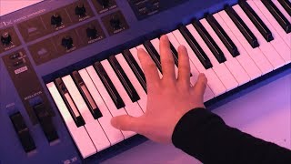 Video thumbnail of "Knight Rider - Theme (1982) Synth+Guitar Cover"