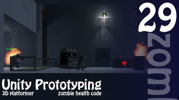 Making Your First Game: Unity 3D Zombie Shooter Platformer - Zombie Health Code