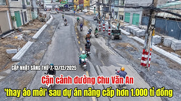 Cận cảnh đường Chu Văn An 