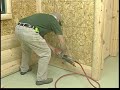 How to Install Log Siding