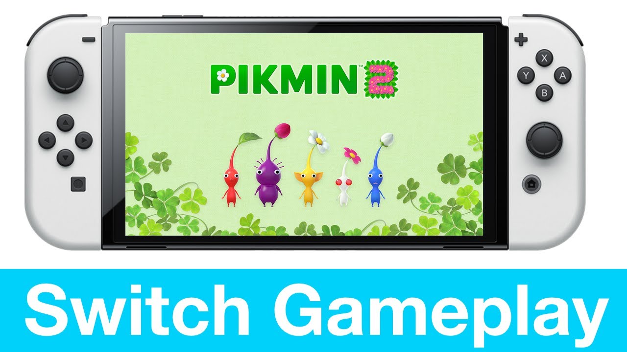 Pikmin 1 & Pikmin 2 - Nintendo Switch Gameplay 