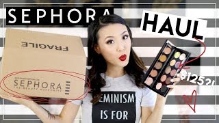 SEPHORA HAUL & FIRST IMPRESSIONS || $125 Eyeshadow Palette?!
