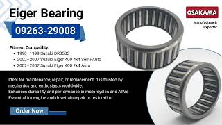 Suzuki Eiger & DR350S Bearing 09263-29008 | OEM Replacement