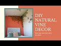 DIY Vine Decor | How to | Make fake ivy vines look as natural as possible!