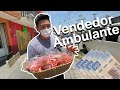 Trabajando un día como vendedor ambulante en pandemia | ¿Cuando dinero gana?