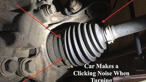Car Makes a Clicking Noise When Turning