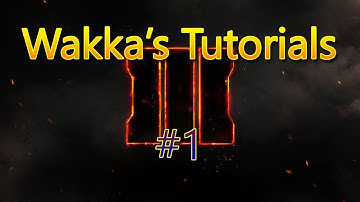 Getting Started with Call Of Duty Black Ops 3 Mod Tools Tutorial #1