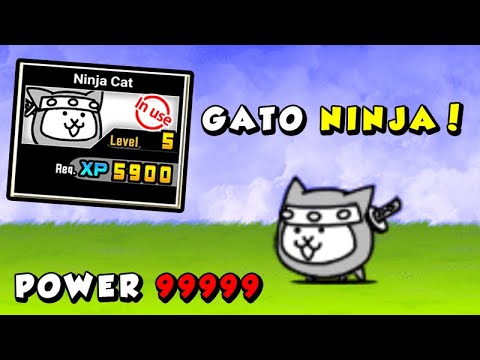 O GATO NINJA - Battle Cats 