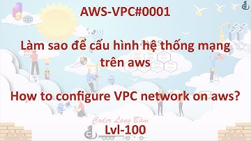 AWS-VPC#0001 Làm sao để cấu hình hệ thống mạng trên aws?