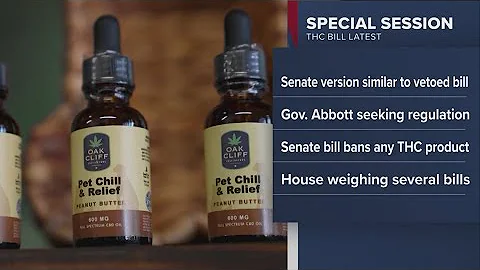 Texas Senate moves forward with plan to ban THC
