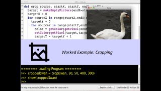 worked example 4.2 cropping