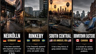 Top 100 Most Dangerous Neighborhoods in the World 😱 | Crime, Gangs & Violence Documentary