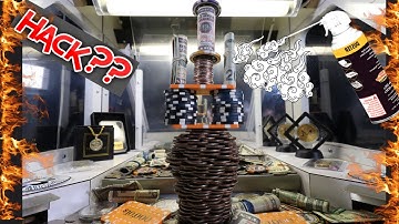 Can compressed air work to CHEAT on the High Risk Coin Pusher??
