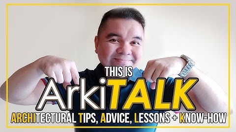 ArkiTALK is all about Architectural Topics, Advice, Lessons and Know-How
