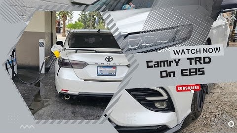 First Toyota Camry TRD v6 on E85 D3 #toyota #camry #trd #tune #e85