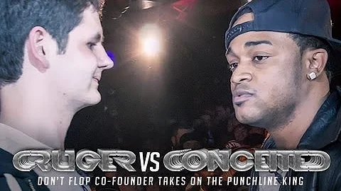 CRUGER VS CONCEITED | Don't Flop Rap Battle