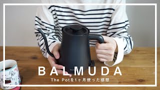 【暮らしのおすすめ】BALMUDA The Pot を１ヶ月使ってみた感想【バルミューダ】