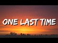 LP - One Last Time (Lyrics)