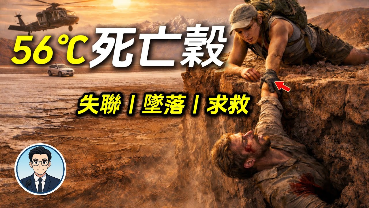 56°C死亡谷：一对情侣失联后的致命坠落（全事件记录）
