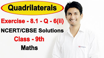 Chapter 8 Exercise 8.1 Question 6(ii) - Quadrilaterals Class 9 Maths - NCERT Solutions