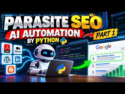 Parasite SEO AI Automation with Python | Part 1 🔥