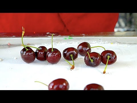 How to Make CHERRY Ice cream 🍒