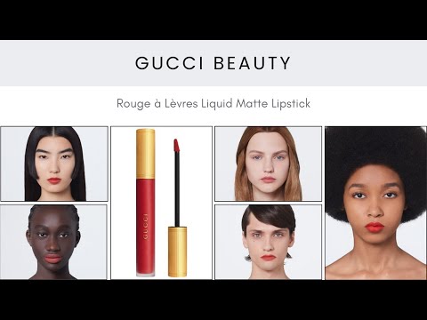 GUCCI BEAUTY Rouge à Lèvres Liquide Matte Lipstick!  New Makeup Releases!