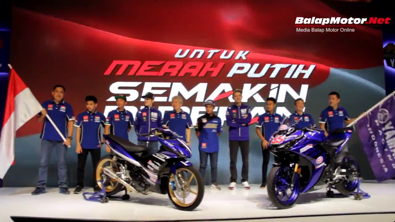 Launching Tim Yamaha Indonesia 2018 Dihadiri Rossi Vinales YouTube