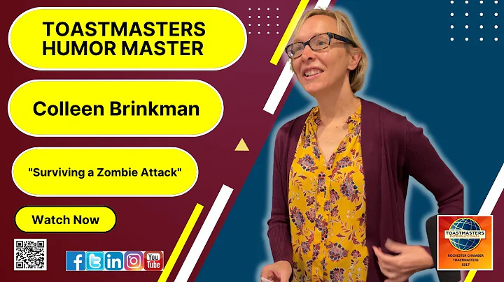 Toastmasters Humor Master - Colleen Brinkman - "Su...